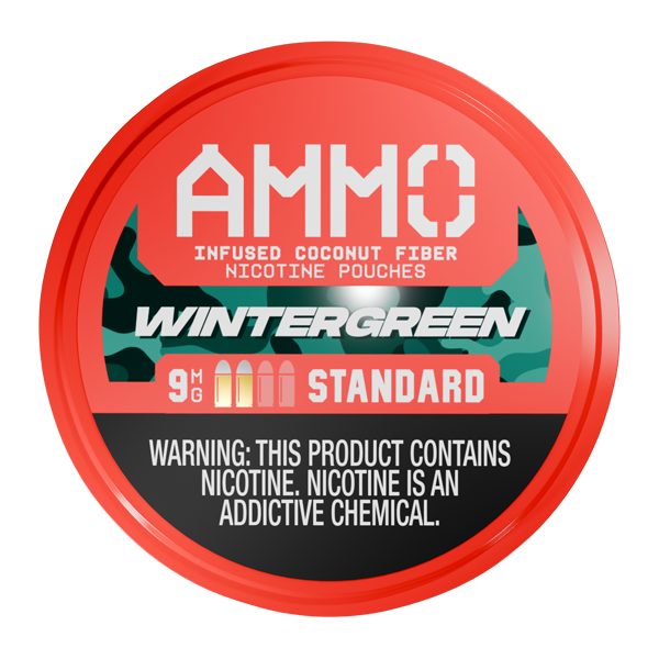 Wintergreen AMMO Nicotine Pouches — Buy Online Australia | Buy Vape Online