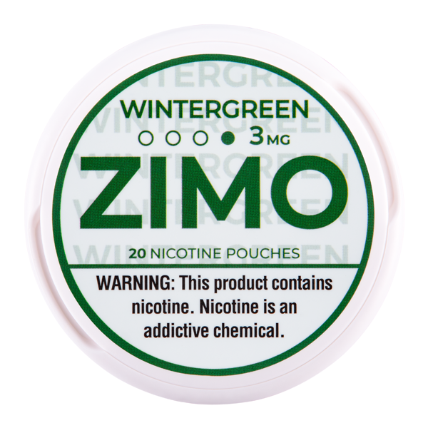 Wintergreen ZIMO Pouches — Buy Online Australia | Buy Vape Online