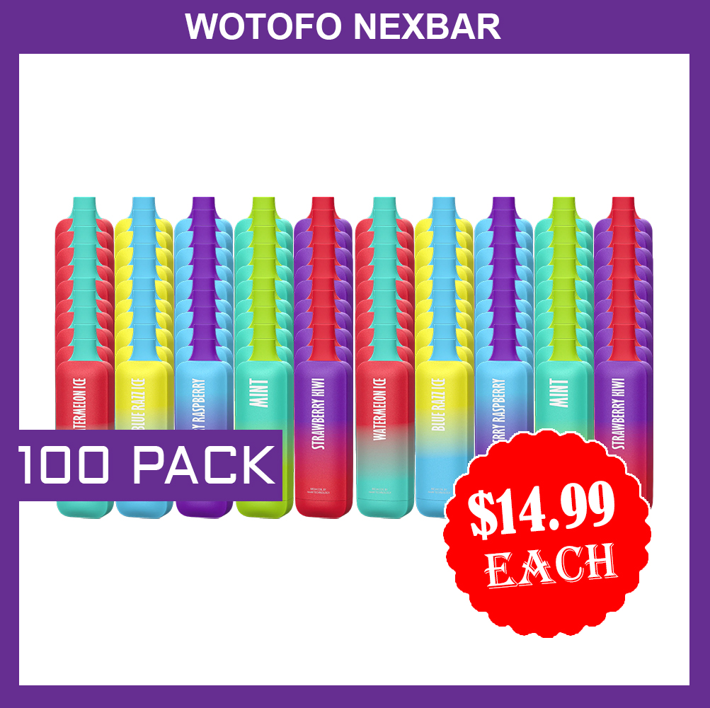 WOTOFO NEXBAR 7000 PUFFS - 100 PACK — Buy Online Australia | Buy Vape Online