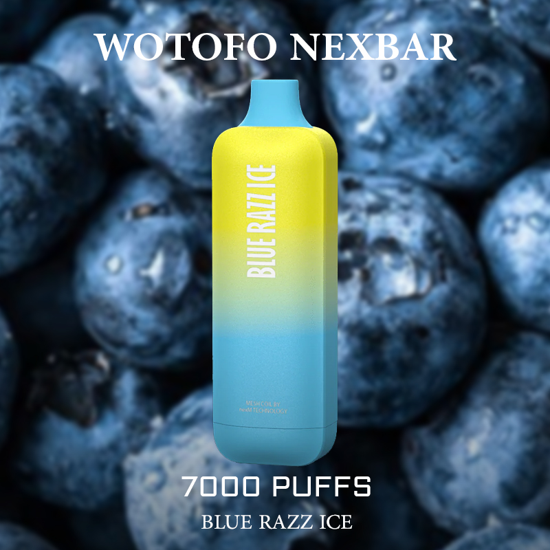 WOTOFO NEXBAR BLUE RAZZ ICE - 7000 PUFFS — Buy Online Australia | Buy Vape Online
