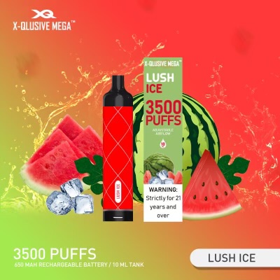 X - QLUSIVE MEGA LUSH ICE - 3500 PUFFS — Buy Online Australia | Buy Vape Online
