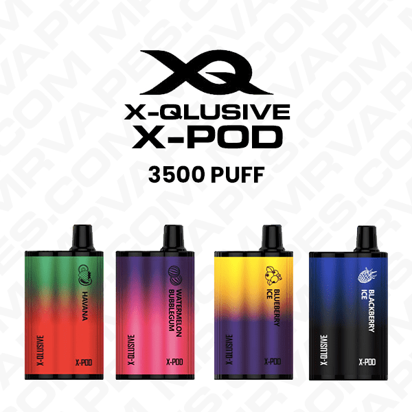 X - QLUSIVE X - POD - 3800 PUFFS - 10 PACK — Buy Online Australia | Buy Vape Online