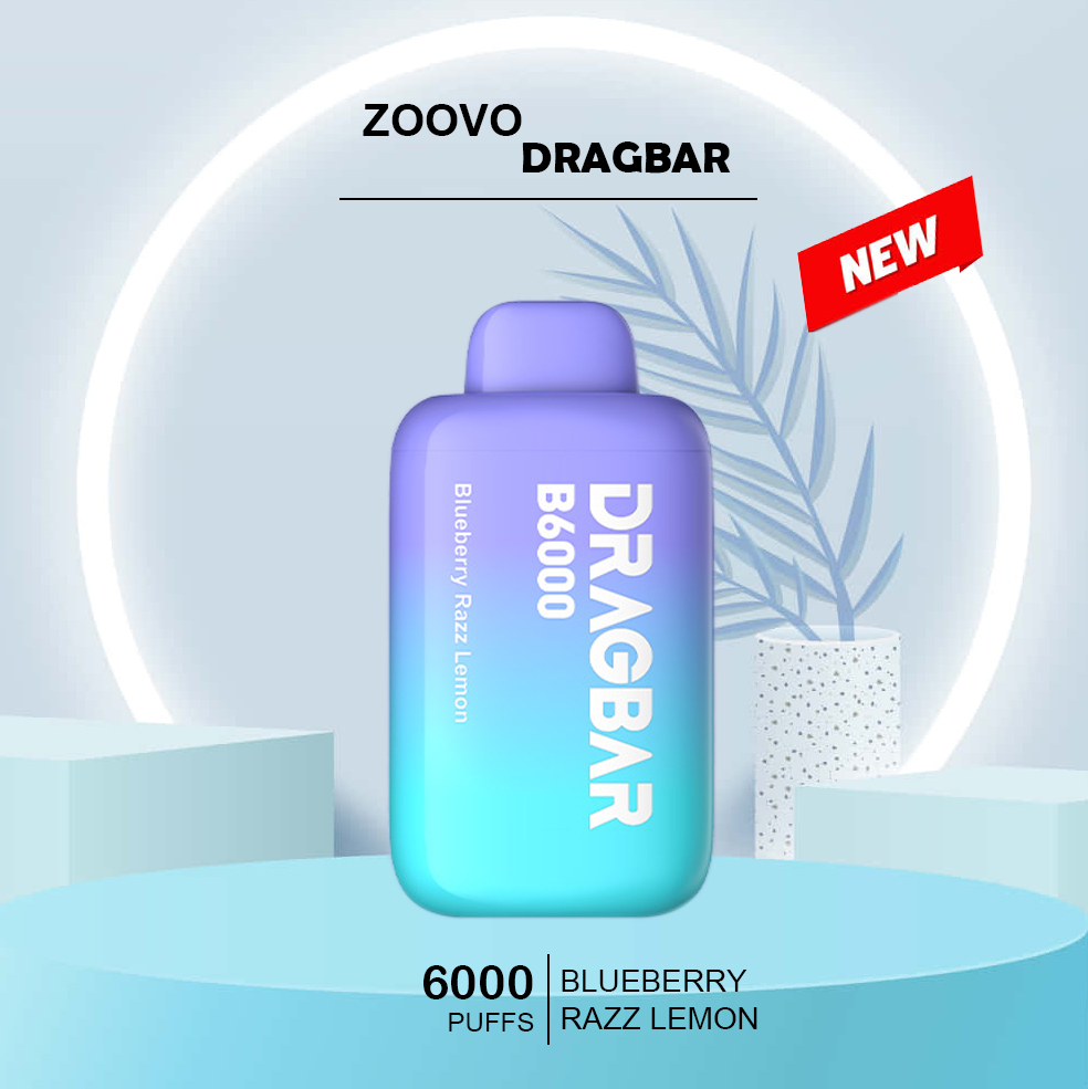 Zoovoo Dragbar Blueberry Razz Lemon 6000 Puffs — Buy Online Australia | Buy Vape Online