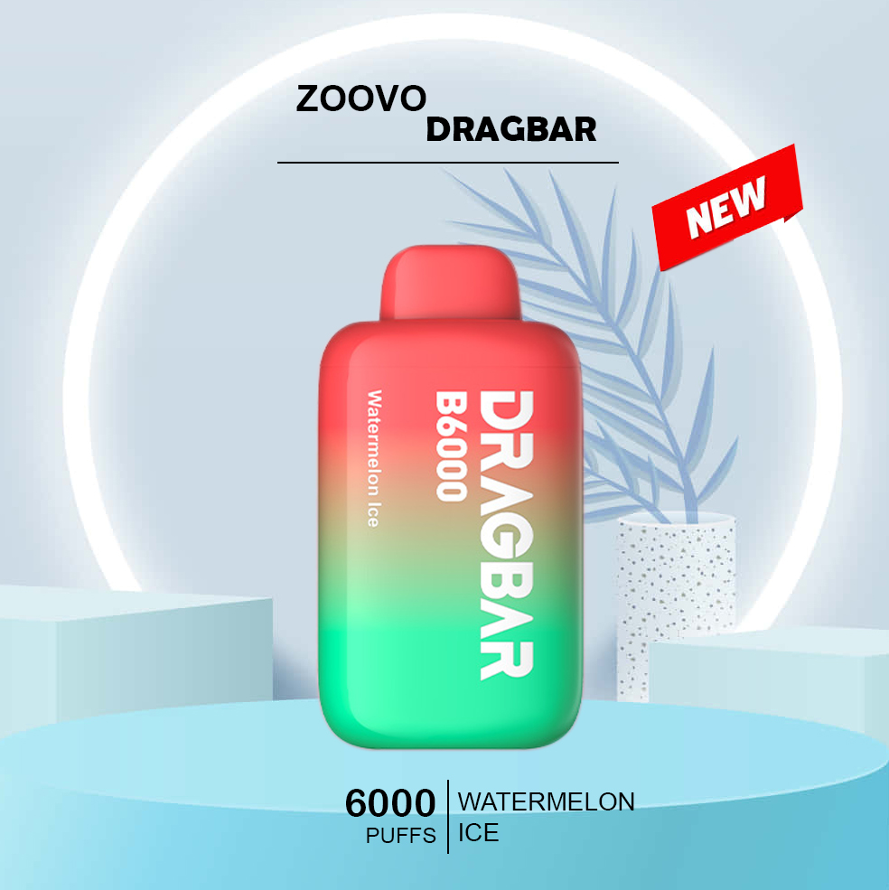 Zoovoo Dragbar Watermelon Ice 6000 Puffs — Buy Online Australia | Buy Vape Online